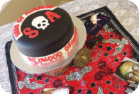 Custom Groom's Cake - Sons of Anarchy