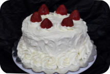 Strawberry Shortcake Cake