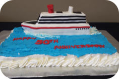 Cruise Ship Cake