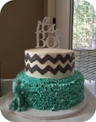 Boy Baby Shower Cake  