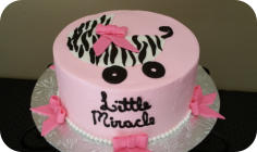 Custom Baby Shower Cake