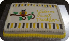 Custom Baby Shower Cake