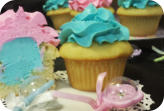 Gender Reveal Cupcakes