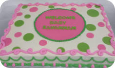 Custom Baby Shower Cake