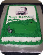 Edible Image Birthday Cake