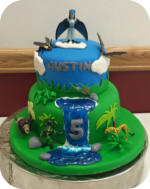 Wild Kratts Cake