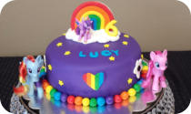 My Little Pony Birthday Cake