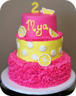 Pink Lemonade Birthday Cake