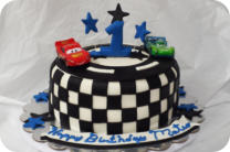 Cars Themed Cake