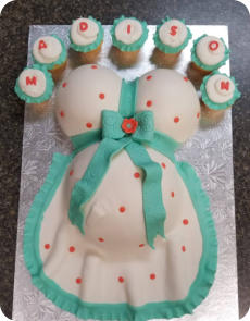 Baby Bump Cake (Pregnant Belly Cake)